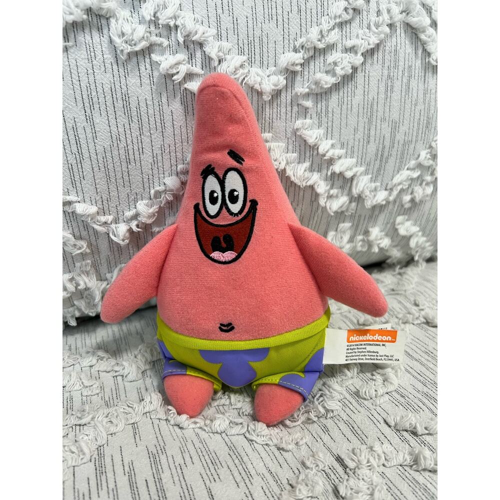 Patrick Star 2014 Nickelodeon Spongebob Squarepants Plush Toy 7 inches